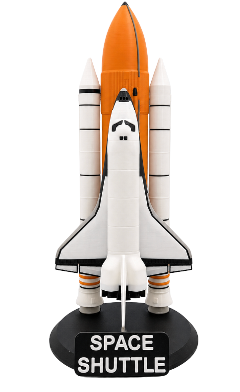 Space shuttle science model collectible